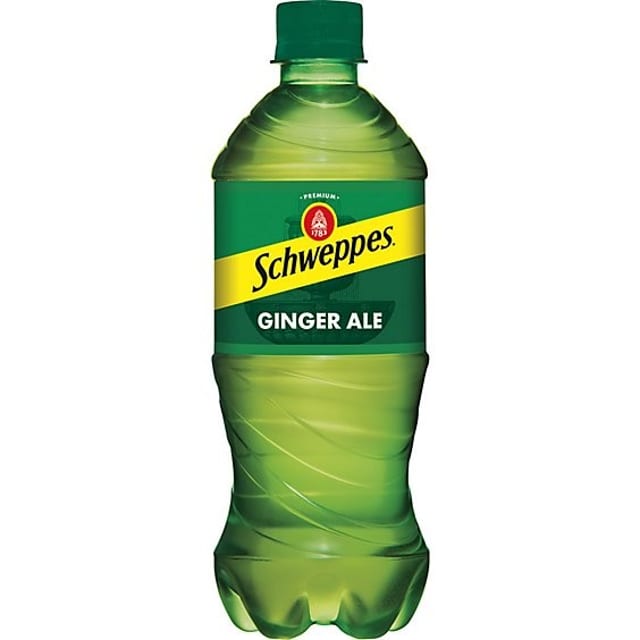 Schweppes Ginger Ale (20oz).