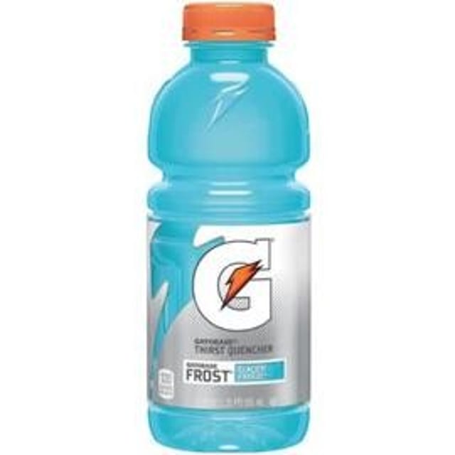 Blue Frost Gatorade.