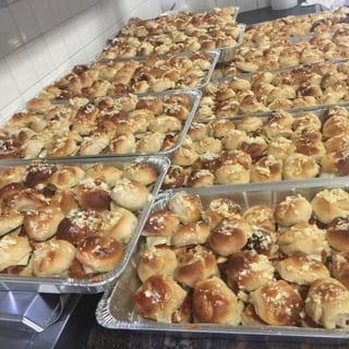 Garlic Knot Slider Tray